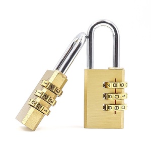 Candado de Latón de Alta Seguridad con Código de 3 Dígitos y Combinación, Característica de Seguridad Económica del Fabricante - Product Image 5