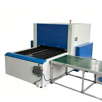 Machine à bordurer CNC 1250 haute vitesse pour le façonnage de tôles en acier inoxydable et en aluminium, semi-automatique, rapide et précise