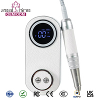 Machine à ongles électrique sans fil étanche rechargeable 40000 tr/min, vente directe usine, OEM/ODM