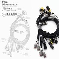 Faisceau de câblage pour automatisation robotique destiné aux machines industrielles et aux systèmes de convoyage avec connecteurs haute durabilité