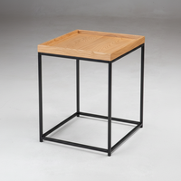 Table basse/secondaire convertible moderne en métal CHAO CHING pour salon et appartement – Mobilier de maison