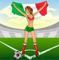 EM 2024 Italien Sport trompete Fußball Fan Horn Italienisches Jubel Fußball Kunststoff verstellbares Horn