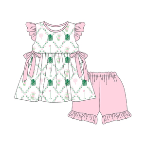 Précommande MOQ 5 Vêtements d'été pour petites filles, styles de golf, vente en gros, vêtements pour sœurs, nouvelle mode, boutique, prix d'usine - Product Image 2