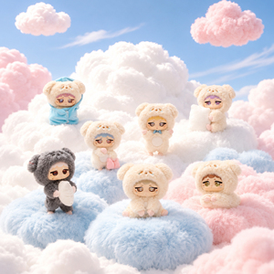 Mystery Blind Box: Statuetta Morbida in Peluche con Volto in Vinile - Bambola Sorpresa Kawaii da Collezione - Product Image 1