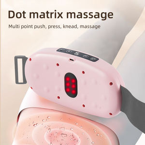 Masseur d'abdomen <span class=keywords><strong>de</strong></span> <span class=keywords><strong>ceinture</strong></span> <span class=keywords><strong>de</strong></span> <span class=keywords><strong>ventre</strong></span> <span class=keywords><strong>plat</strong></span> électrique portatif des femmes avec le chauffage <span class=keywords><strong>de</strong></span> pétrissage pour le corps amincissant le soulagement <span class=keywords><strong>de</strong></span> la douleur <span class=keywords><strong>de</strong></span> période menstruelle - Product Image 4