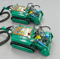 Robot de dragage amphibie à châssis en acier galvanisé avec jauge de niveau de boue pour bassin de pré-sédimentation de source d'eau potable