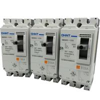 Disjoncteur CHINT de haute qualité, best-seller, 2 pôles, MCCB NM8NDC 50A 125A 160A 200A 225A 250A, disjoncteur CC PV 63A