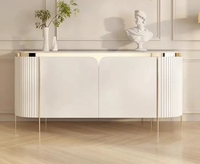Armoire console simple moderne tiroir armoire à chaussures buffet français lumière luxe rock board cloison armoire de rangement