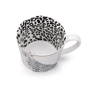 नॉर्डिक पशु डिजाइन सिरेमिक मग तेंदुए ज़ेबरा जिराफ decal धब्बेदार लक्जरी सोने रिम के साथ मग - Product Image 5