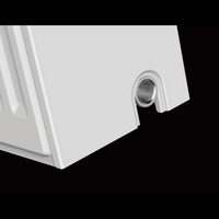 Radiateur mural en acier thermolaqué à eau chaude, solution de chauffage domestique standard européenne – Offre spéciale