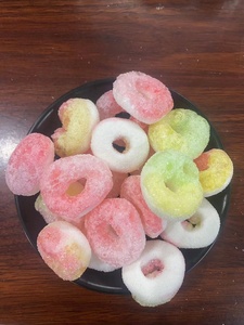 Gomitas de Fresa Liofilizadas de Alta Calidad, Recubiertas de Chocolate, Sabores Frutales, Dulces y Afrutados, Certificadas Halal - Product Image 3