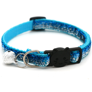 Collar de cabeza de gato, hebilla de seguridad de lujo, Color dorado, terciopelo, nuevo - Product Image 5