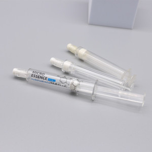 Toptan 1ml 3ml 5ml 10ml şeffaf plastik yağ kozmetik ambalaj için Luer kilidi ile önceden doldurulmuş şırınga - Product Image 4