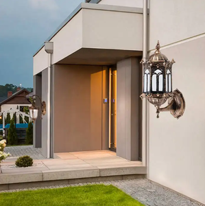 Luces de pared de jardín vintage luces de pared led impermeables de aluminio aplique lámpara moderna para exteriores - Product Image 2