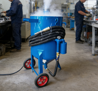 Machine de sablage humide à vendre, adaptée au nettoyage des surfaces en béton