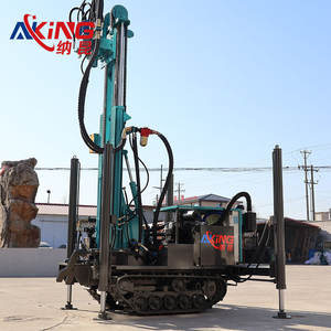 Foreuse sur chenilles pour puits de forage, machine de forage de 160 m de profondeur, plateformes de forage de puits profonds pour l'exploitation minière - Product Image 5