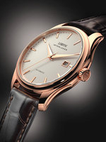 Montre pour homme Robinney authentique, ultra-fine, automatique, mécanique, résistante à l'eau, boîtier en métal, cristal saphir, bracelet en cuir, aiguilles