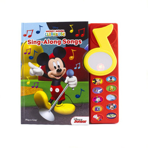 Voz de Mickey Mouse <span class=keywords><strong>Audio</strong></span> inglés historia junta de sonido Botón de música de <span class=keywords><strong>dormir</strong></span> <span class=keywords><strong>para</strong></span> niños <span class=keywords><strong>libro</strong></span> - Product Image 1