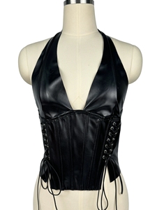 10955 เสื้อท็อป New Sey Alter แบบมีสายรัดเอวและเปิดหลัง - Product Image 3