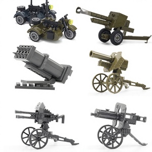 Bloques de Construcción de Plástico, Minifiguras, Accesorios de Terceros, Armas, Cañón de Campo Mark X, Obús, Juguetes Militares - Product Image 1