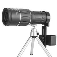Telescopio Monocular BAK4 Impermeable en Oferta, 10x50, Largo Alcance, HD, Super Zoom, Visor Óptico para Camping y Pesca