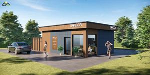 Cafetería Moderna con Estructura de Acero Ligero, Instalación Rápida, Garantía de por Vida y Solución Integral para el Proyecto - Product Image 2