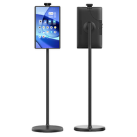 Televisor Inteligente Portátil Recargable Digital Ultrafino con Pantalla LED Interactiva Giratoria de 21.5 Pulgadas, 4GB+64GB, Android OEM