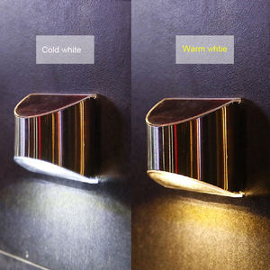 户外不锈钢4led装饰阶梯太阳能Led壁灯花园楼梯灯户外围栏 - Product Image 6