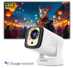 IHOMELIFE X17 1080P Native Resolution up 4K Android 13 LED Smart <strong>Projector</strong> 300 Lumens Built-in <strong>Speakers</strong> Portable Home Theater - Product Image 1