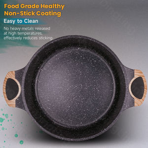 Cacerola de pasta antiadherente de aluminio fundido grueso de múltiples capas para Cocinar en casa - Product Image 3