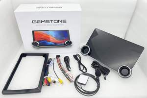 Kim cương gemsttone 1k/2K 10.1 inch <span class=keywords><strong>Android</strong></span> 13 Dual knobs Car đài phát thanh hệ thống stereo GPS không dây Carplay <span class=keywords><strong>Android</strong></span> Auto Car DVD Player - Product Image 6