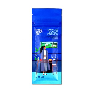 Bolsas Planas de Mylar con Efecto Mate, Impermeables, Impresas Personalizadas, para Té de Verbena, Bolsitas con Cierre Hermético para Té Refrescante - Product Image 2