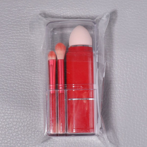 Bộ Cọ Trang Điểm Nhỏ Gọn Màu Hồng Cầm Tay Có Nhãn Hiệu Riêng Bộ Cọ Trang Điểm 8 Trong 1 Với Hộp Đựng Du Lịch - Product Image 6