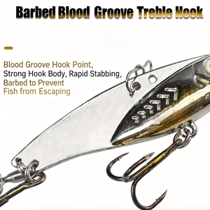 เหยื่อปลอมแบบ Spoon รุ่น Blade VIB สำหรับตีไกลในทะเล เหมาะสำหรับปลาทะเล เช่น ปลากะพงและปลาแมคเคอเรลสเปน - Product Image 3