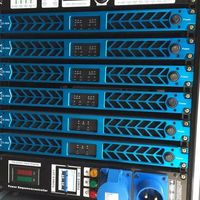 Vente chaude meilleur CVR DSP-2004 système de son Dj nouveau Design OEM amplificateur de puissance Audio 2000W 1U Module