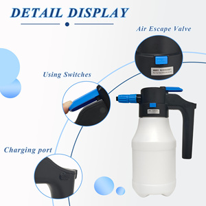 Pulvérisateur de mousse sans fil rechargeable 1,5 L, électrique, alimenté par batterie, pour lavage auto - 001 - Product Image 3