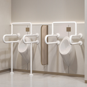 Barra de Apoyo para Urinario Baiyurui, de Aleación de Aluminio, con Capacidad de Carga de 150 kg, para Personas Mayores y con Discapacidad, para Uso en Baños Públicos - Product Image 2