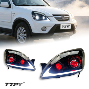 TYPY pour Honda CRV 2004-2006 : Kits de conversion de phares à lentille laser, feux de jour LED et clignotants séquentiels - Product Image 1