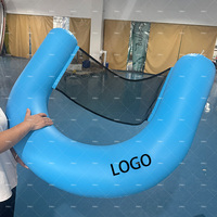 L'eau gonflable de chaise longue de piscine de forme d'ODM OEM U flotte