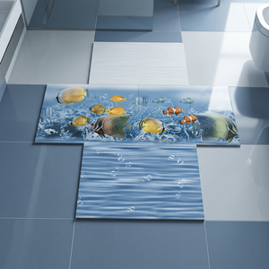 Offre Spéciale 300x600mm Carreaux d'intérieur en céramique 12x24 Design marbre brillant 30x60cm Carreaux muraux en porcelaine pour murs de salle de bain - Product Image 3