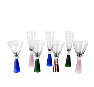 Lot de Verres à Vin Transparents en Cristal Classique de 150 ml, Sculptés à la Main, pour la Maison, le Bar, les Mariages et les Cadeaux - Product Image 5
