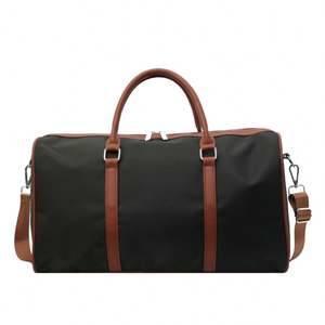 Large Capacity Waterproof Nylon Duffel <b>Bag</b> <b>for</b> <b>Men</b> Custom Logo <b>Sports</b> Gym Fitness Weekend Trip Overnight Travel Zipper Portable - Product Image 1