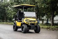 Voiturette de golf électrique 2 places personnalisable de haute qualité, homologuée pour la route, moteur 5KW 48V, certifiée CE Dot Eec GCC