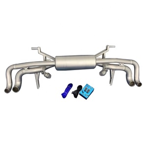 Sistema di scarico JTLD performance silenziatore valvetronico di scarico in acciaio inossidabile Catback con telecomando per Audi <span class=keywords><strong>R8</strong></span> V8 2008-2013 - Product Image 1