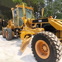 Niveleuse de moteur Cat 160H 160k peinture originale utilisée niveleuse de moteur Caterpillar 160h 16G 140K 120K