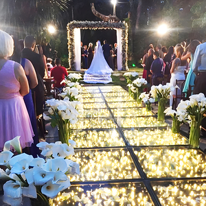 Vàng PISO <span class=keywords><strong>LED</strong></span> Dance Floor đám cưới từ 3D Infinity gương Pista de Baile <span class=keywords><strong>LED</strong></span> Dance Floor ánh sáng cho <span class=keywords><strong>Disco</strong></span> Đảng dancefloor - Product Image 3