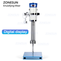 ZONESUN ZS-J300 40L haut cisaillement cosmétique crème mélangeur huile liquide petite échelle laboratoire Dispersion émulsifiant homogénéisateur mélangeur