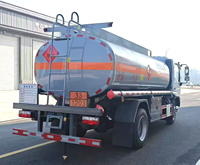 Camión Cisterna Pequeño de 6cbm para Transporte Urbano de Combustible, Camión Cisterna de 2000 Litros con Dispensador de Combustible, Precio de Camión Cisterna