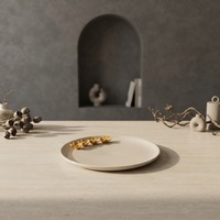 ARM LVG INS Nordic Style 3D Keramische Bloem Dinerbord Creatieve Artistieke Schotel Restaurant Home Decoratieve Platte Plaat