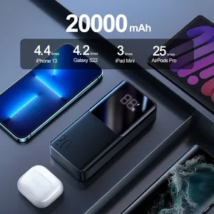 Joyroom yeni 22.5W hızlı şarj büyük kapasiteli gerçek 30000mAh cep telefonu taşınabilir şarj aleti için